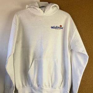 Venice Beach On The Waterfront cafe hoodie.